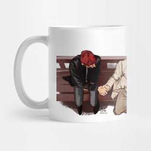 Crowley and Aziraphale Mug